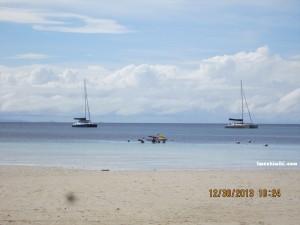 Camotes Islands white sand beach